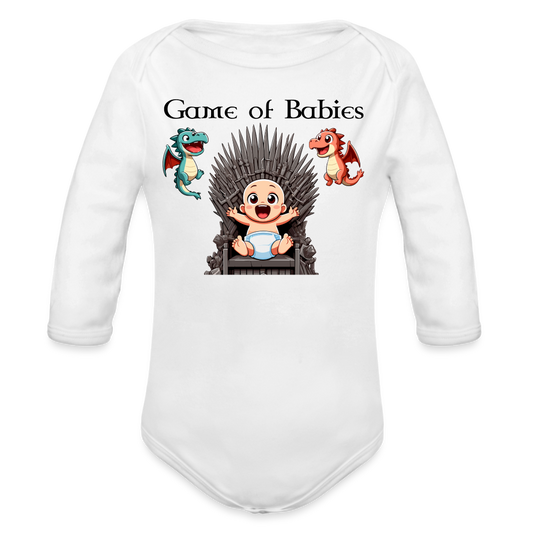 Game of Babies - Langarm Body - Weiß